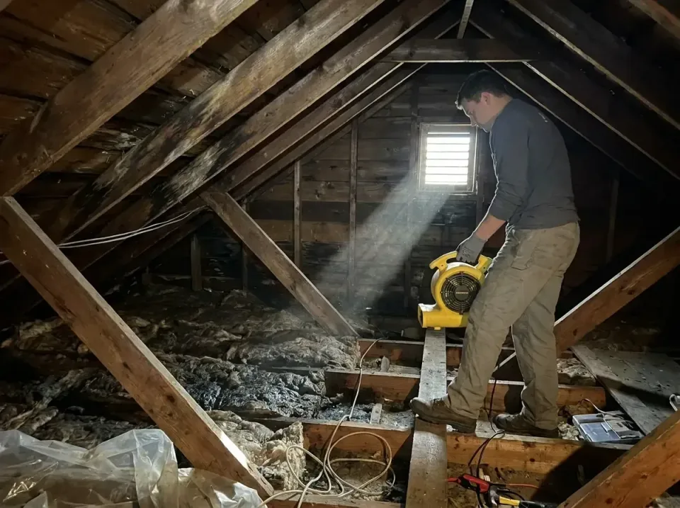 attic-water-damage-drying-proc-007 — frequently asked questions, Emergency Water Extraction & 24/7 Flood Response in Munisin…